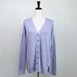 Croft & Barrow Lavender V-Neck Knit Classic Cardigan NWT - Picture 1 of 7