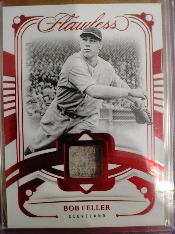 Memorabilia legendaria impecable de Bob Feller Cleveland 2024 #FL-BFL 9/20 Foto 1 de 1