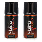 Malizia Uomo Urban Life deodorant EdT 2x 150ml