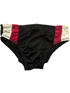 Vintage MADE IN BRITAIN Speedo 100% Nylon Mens Swim Brief 30/76cm Drawstring 70s - Picture 1 of 16
