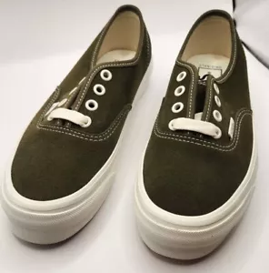 Vans Vault OG Authentic L Suede Olive Men's shoes Rare - Picture 1 of 29