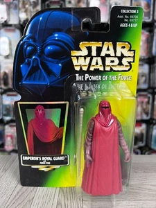 Star Wars - Power of the Force - Emperor's Royal Guard - Green Hologramm Card - Bild 1 von 2