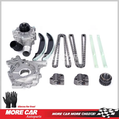 Timing Chain Kit Oil Water Pump for 03-09 Ford Fusion Mazda6 Mercury Lincoln 3.0 - Image 1 of 4