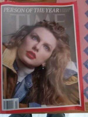 Time Person Of The Year 2023 -Taylor Swift barcode Dec. 25 Magazine Unread Dents - Image 1 of 4