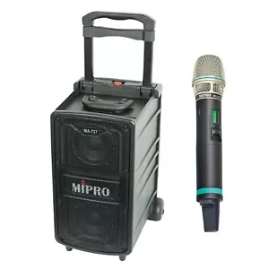 Mipro MA-727 Mobiles Beschallungssystem mit 1-Kanal Empfangsmodul + Mikrofon - Bild 1 von 5