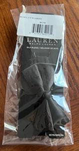 BOY'S LAUREN RALPH LAUREN BLACK BOW TIE-SILK BLEND-NWT! - Picture 1 of 2