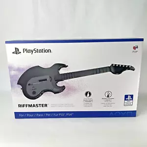 PS5 PDP RIFFMASTER Wireless Gaming Guitar Controller for PS5 & PS4, Black, 2024 - Picture 1 of 5