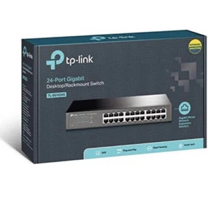 TP-LINK TL-SG1024S 24 Port Ethernet Switch - Bild 1 von 7