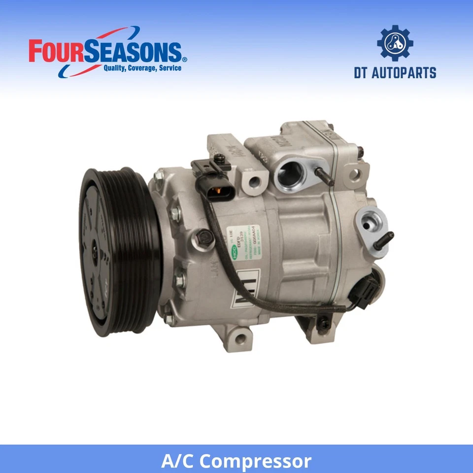 Compresor de aire acondicionado V6 3,8 L para Hyundai Genesis 2009-2012 4 estaciones 2010 2011 Foto 1 de 4