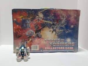 Vtg Transformers 1984 Collectors Carrying Case Tara Toy Corp 75100 & Twin Twist - Picture 1 of 22