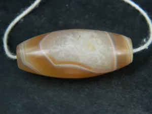Antiguo abalorio de ojo natural bactriano 300 aC #BE5254 - Imagen 1 de 13