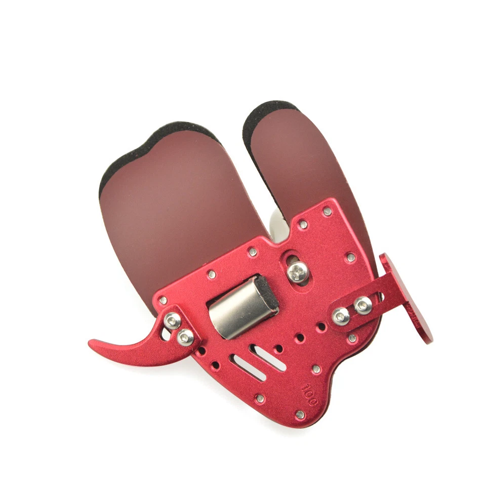 DECUT Archery Finger Guard Tab Guard Glove Protector Gear LH RH Aluminum Hunting - Image 1 of 4