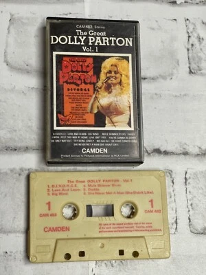 The GREAT DOLLY PARTON Vol. 1 - Cassette (UK Import) Vintage Vtg Good Condition - Image 1 of 4