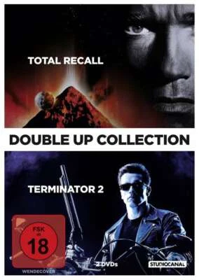 Double Up Collection TERMINATOR 2 + TOTAL RECALL A. Schwarzenegger 2 DVD NEU - Bild 1 von 2