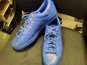 New Adidas Adicolor Superstar - Blue - S80327 - US 12 EU 46 2/3 - Picture 1 of 5