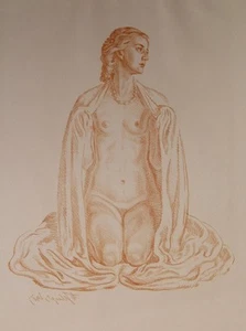 Max Seliger Erblühende Venus Akt Erotik nude Modell Leipzig Bublitz Pommern 1917 - Picture 1 of 1