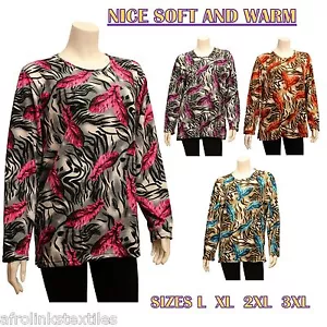 Blusa Mujer Damas Floral Franela Mangas Largas Bonita Suave y Cálida Prenda para el torso Camisa - Imagen 1 de 17
