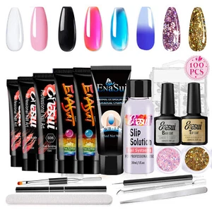 Nail Art Building Gel Jelly Poly Nails Extension Gel Temperature Color Change - Picture 1 of 12
