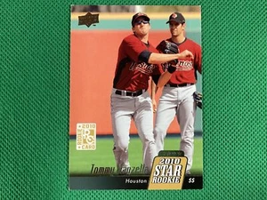 2010 Upper Deck #12 Tommy Manzella RC Rookie Houston Astros - Picture 1 of 1