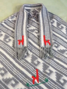 Fruto del Telar Poncho Alpaka Made in Peru Antiallergisch - Bild 1 von 18