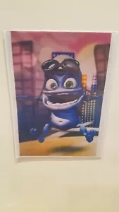 Crazy Frog 6" x 4" Picture In Magnetic Frame - Picture 1 of 3