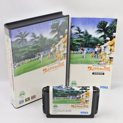 WAIALAE NO KISEKI Golf Mega Drive Sega 7102 md - Image 1 of 4