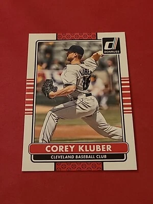 2015 Corey Kluber Panini Donruss #78 - Image 1 of 2