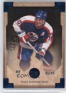2013-14 Upper Deck Artifacts Sapphire /85 Dale Hawerchuk #17 HOF