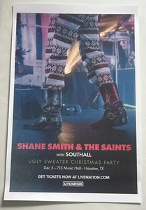 Shane Smith & The Saints 11x17 Veranstaltungsort Poster.  12/5/24 - Bild 1 von 6