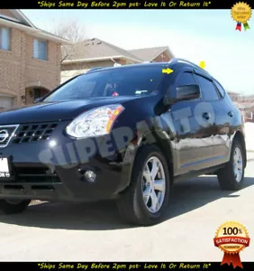 For 2008-2013 Nissan Rogue Out-Channel Window Deflectors Rain Visors 09 10 11 12 - Bild 1 von 2