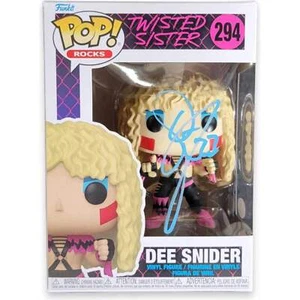 Funko Pop Twisted Sister firmado por Dee Snider! Rocks #294 JSA Authenticated Autogra - Imagen 1 de 1