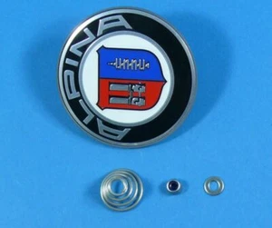 Emblema de buje Alpina original 64 mm para Alpina Classic 2 y Classic 3 ruedas - Imagen 1 de 3