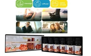 Ammuri Ätherische Öle 6er Set - 100% Reine Aromatherapie Wohlbefinden & Entspannung  - Bild 1 von 6