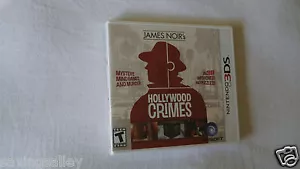 BRANDNEU Sealed James Noir's Hollywood Crimes (Nintendo 3DS, 2011) - Bild 1 von 1