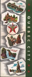 1960 Texaco Road Map: Quebec City NOS - Picture 1 of 1