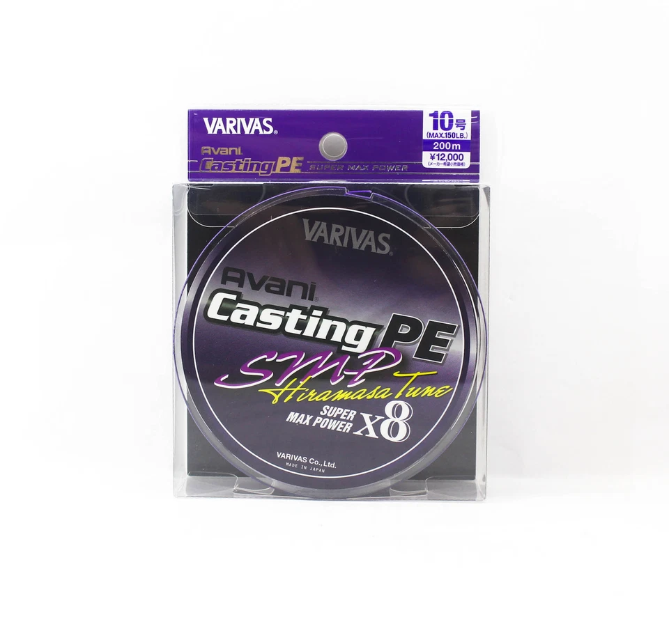 VARIVAS 2024 Avani Casting PE SMP Yellowtail Tune X8 200m #10