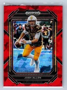 2023 Panini Prizm Draft Picks Josh Allen Red Ice #58 - Bild 1 von 2