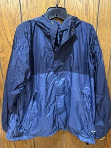 Cabela's Outdoor Gear Packable Jacket Men's XL Lined blue - Picture 1 of 3