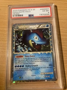 PSA 6 feraligatr holo prime 2010 HGSS Pokemon - Imagen 1 de 2