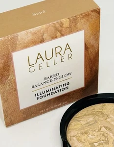 Laura Geller Baked Balance-N-Glow Illuminating Foundation - SAND - Full Size Neu im Karton - Bild 1 von 4