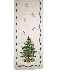 Spode Fabric Table Runner Durable Holiday Thanksgiving Christmas Home Decor - Picture 1 of 1