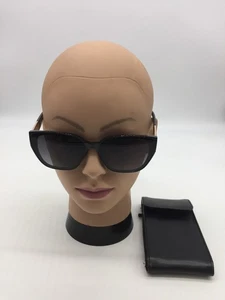 Burberry Damen schwarzes Gestell modische Sonnenbrille 62-15-143 schwarze Gläser - Bild 1 von 9