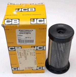 Genuine JCB 334/C3974 Hydraulic Filter Element Parker 391-2781-024 - Picture 1 of 4