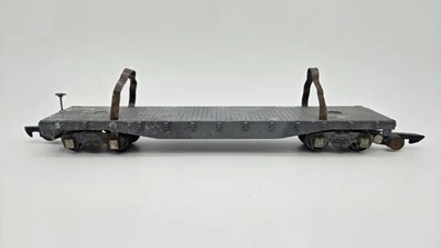 American Flyer No. 628 (42597) C. & N. W. R. Y. Die Cast Flat Car Missing Logs - Image 1 of 4