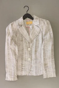 ✅ Biba Leinenblazer Regular Blazer für Damen Gr. 40, M creme ✅ - Bild 1 von 6