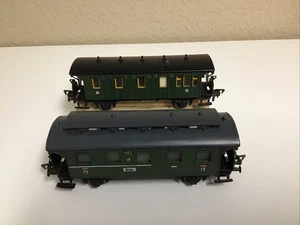 Fleischmann H0 1401 1402 Personenwagen Kl. 2 ohne OVP - Picture 1 of 12