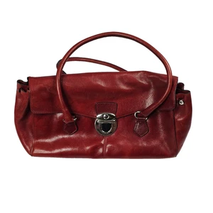 Wilsons Leather Purse Womens Medium Italian Leather Satchel Shoulder Bag Tote - Picture 1 of 7