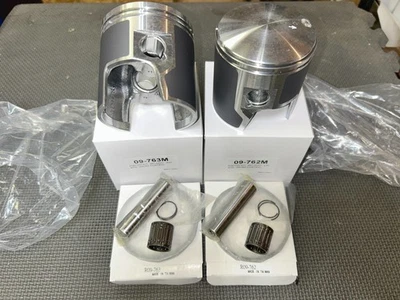 1969 70 71 72 73 74-82 Ski-doo 640 TNT_Nordic_Valmont_Alpine LH/RH Piston KITS - Image 1 of 2