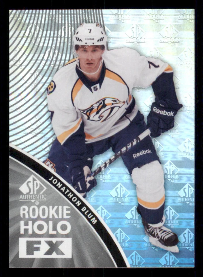 2011-12 SP Authentic Holoview FX #RFX14 Jonathon Blum - Image 1 of 2