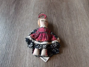 COLLECTIBLE PUTUMAYO HANDMADE DOLL CHRISTMAS ORNAMENT - Picture 1 of 2